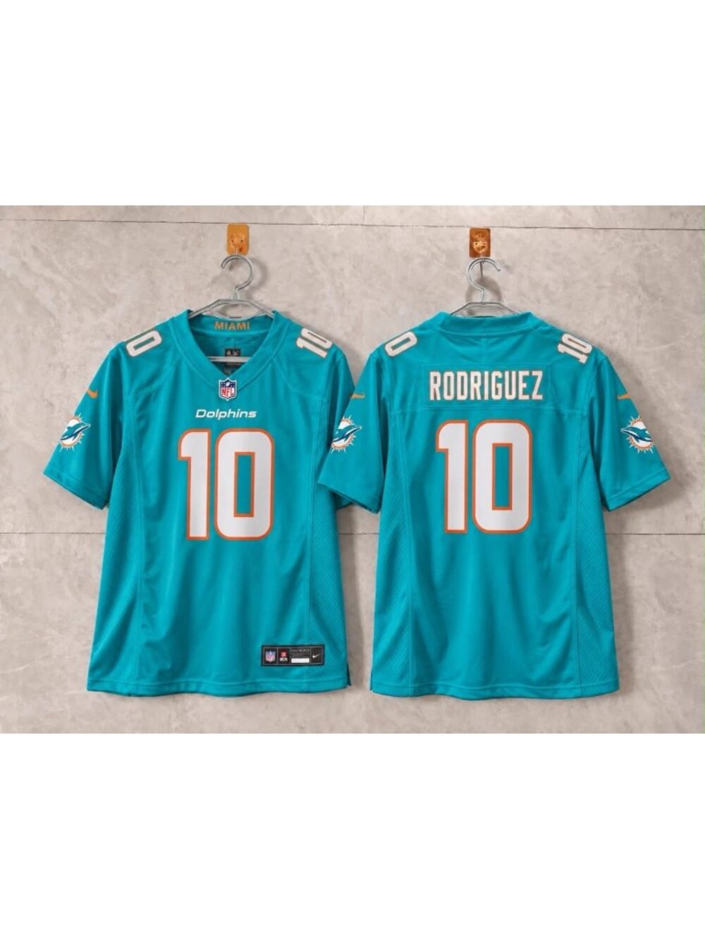 Jacob Rodriguez Aqua Stitched Jersey Vapor